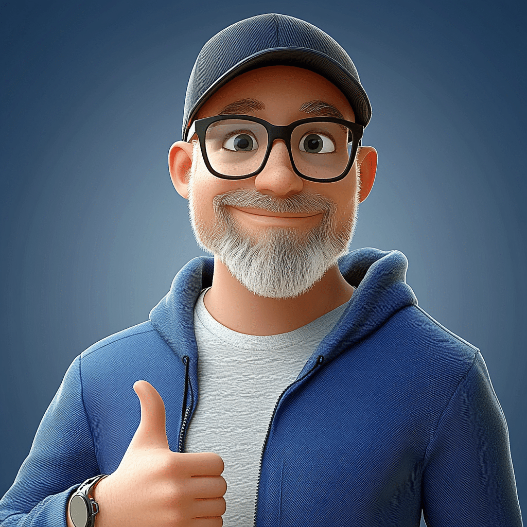 Visuel illustrant Avatar Fred -Deviens Numérique avec le pouce levé