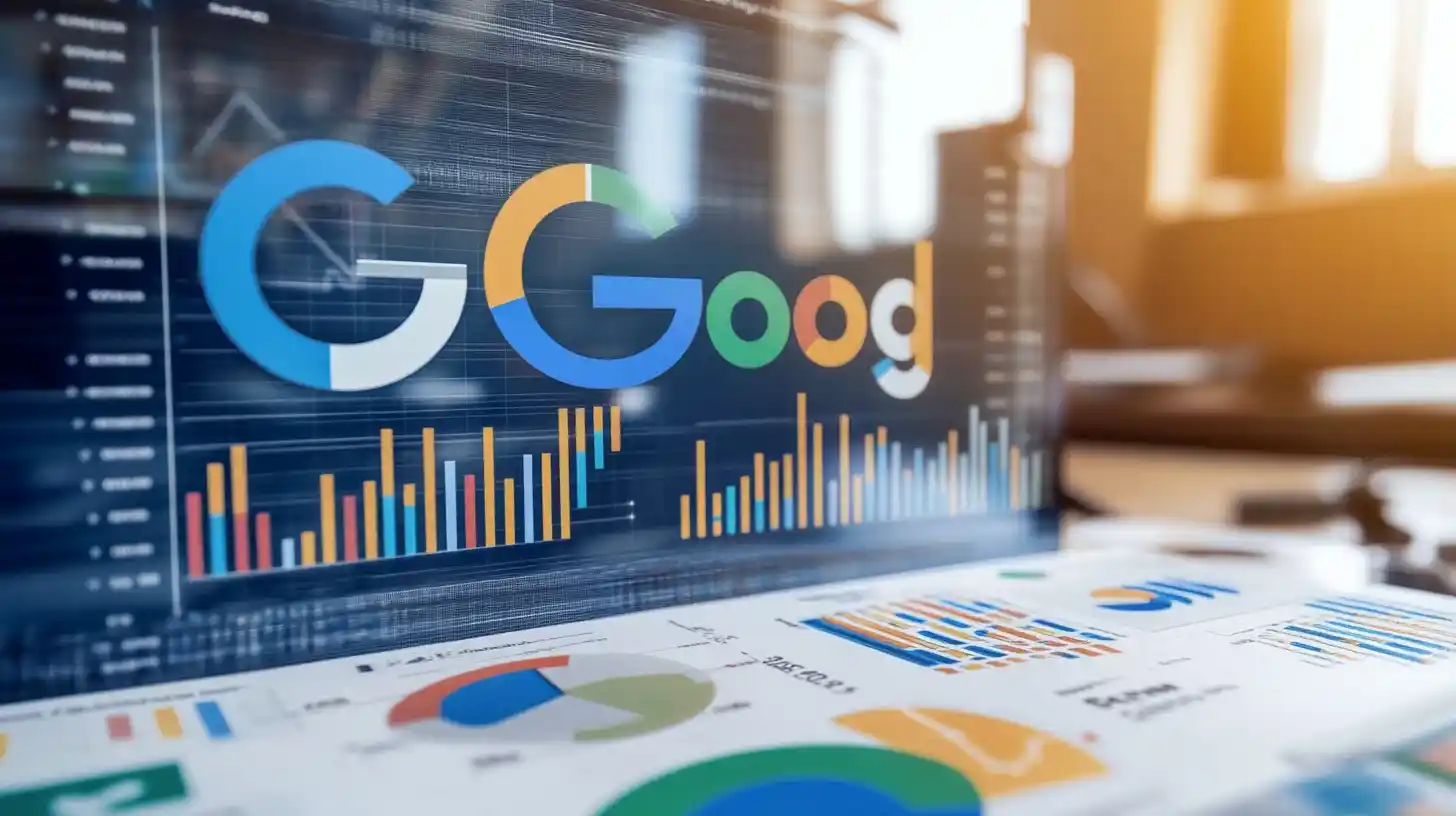 Coach ou thérapeute analysant des graphiques de performance marketing sur un écran dans un bureau moderne et chaleureux.